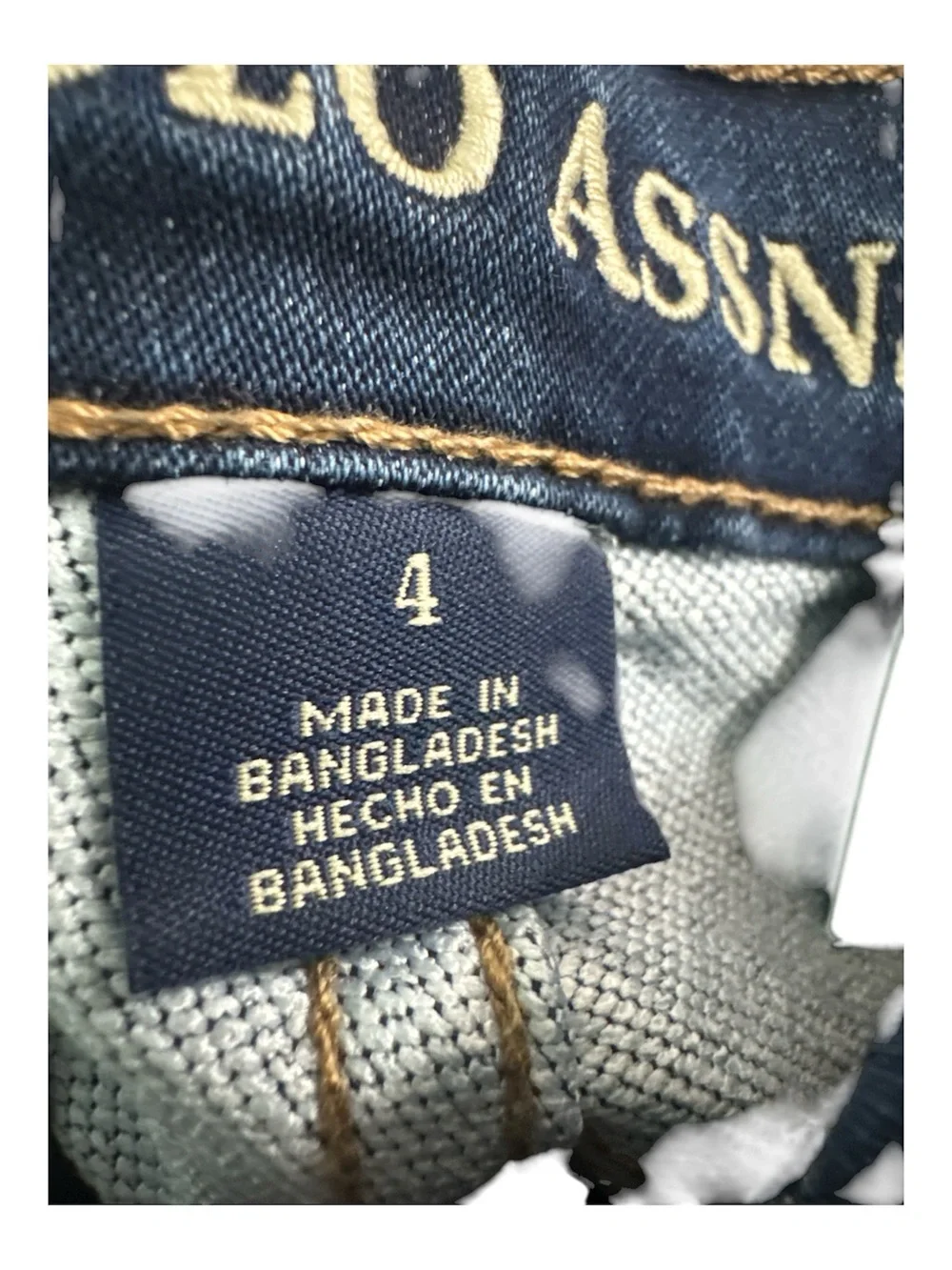 U.S. Polo Assn. Men's Slim Dark Blue Jeans